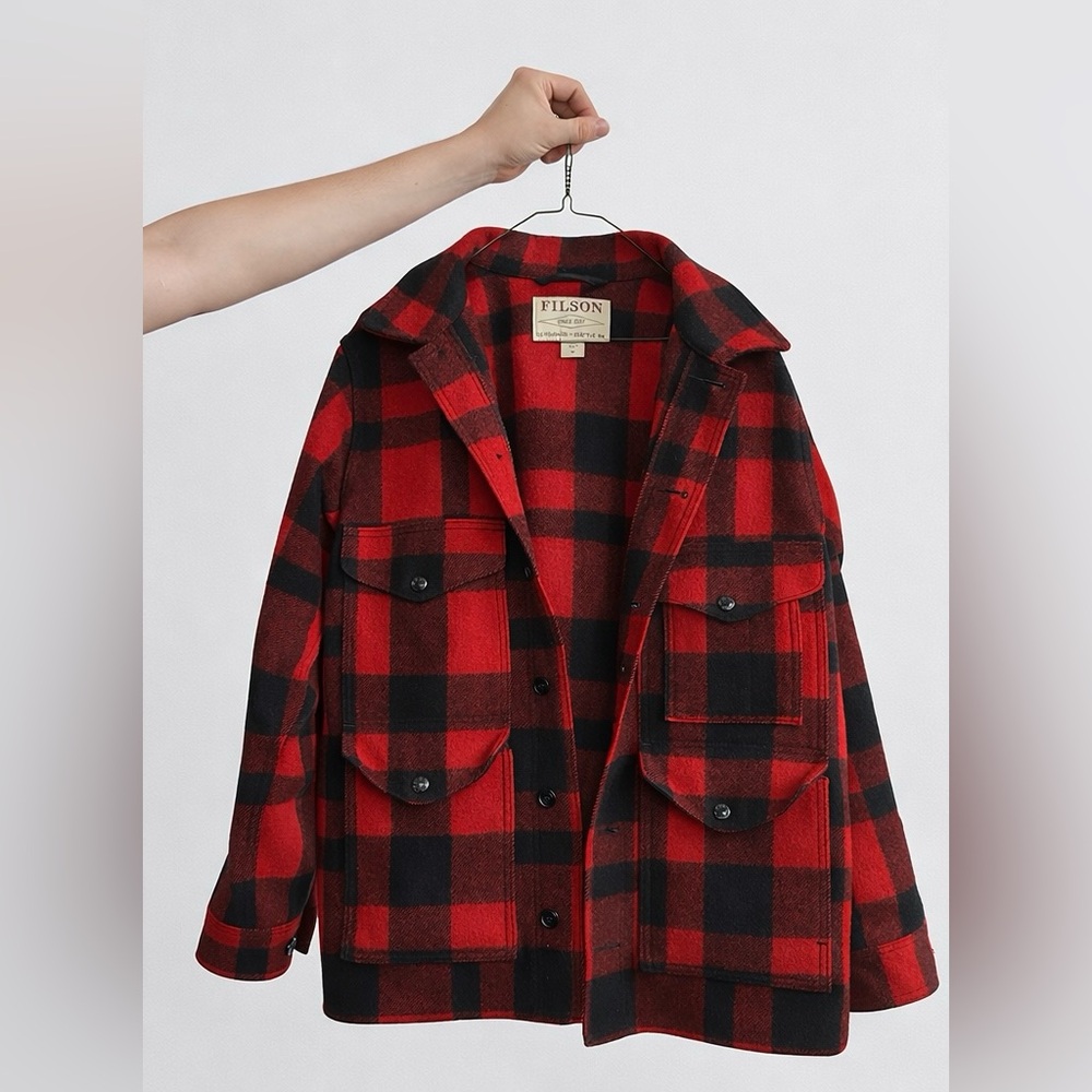 FILSON MACKINAW CRUISER SIZE M PLAID